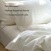 Muji Japanisches gewaschenes Baumwoll 4-teiliges Bettwäsche-Set für Homestay-Stil