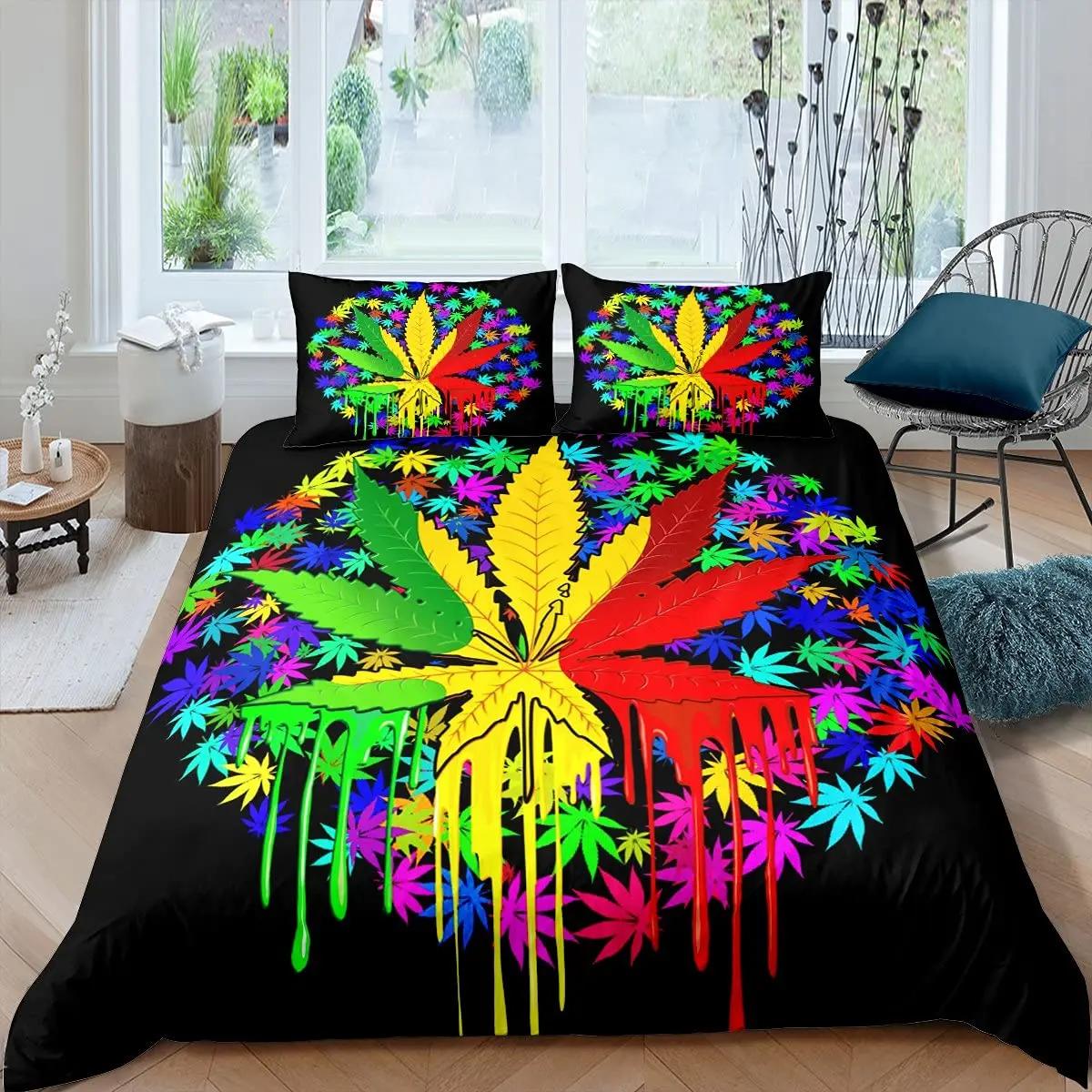 Хлопковое покрывало с акварельным деревом, размер Twin, Древо Жизни, разноцветное, с солнцем и луной, полиэстеровый комплект постельного белья, бохо, экзотический EU single(135x200cm)