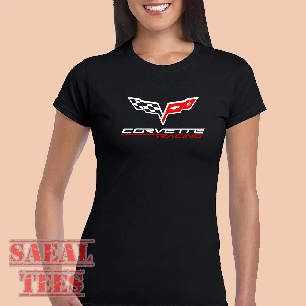 Men s and Women s T-shirts Corvette Racing Car Wo XXL