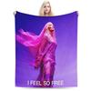 I Feel So  Album  M-Madonnas Blanket Quality Warm Soft  Throw Blanket Winter Students Home Decor Comfortable Bedspread