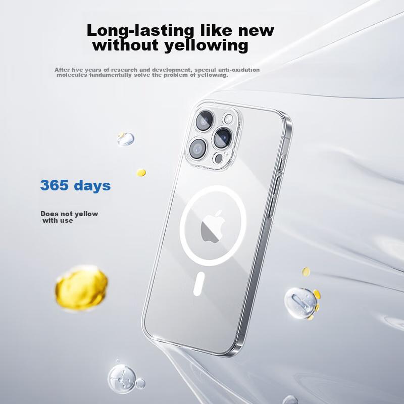 Baseus Ice-Clear Heat Dissipation | 100W Sales], IPhone 16 Pro Max Phone Case, 16 Pro Max Magsafe Magnetic Charging, Ultra-Thin Shockproof