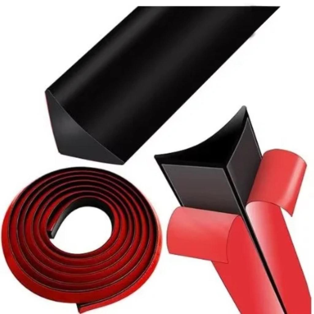 1PC1/2M flexible L-shaped quarter circle bendable decorative mold for wall decoration and decoration of floor edges, wall corn