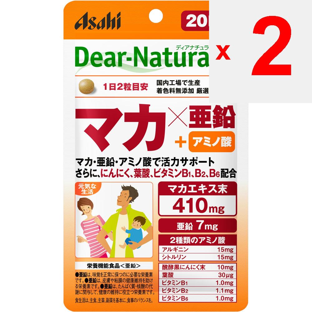 Asahi Dear-Natura Style Maca x Zink 40 Kapseln Tonic Maca