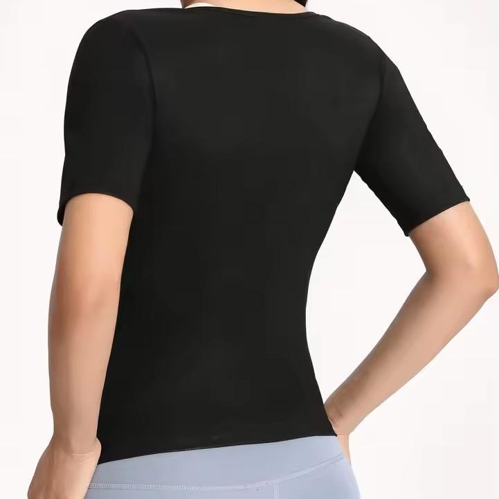 Damen Schweißableitender Taillentrainer Schlankmachende Sportbekleidung