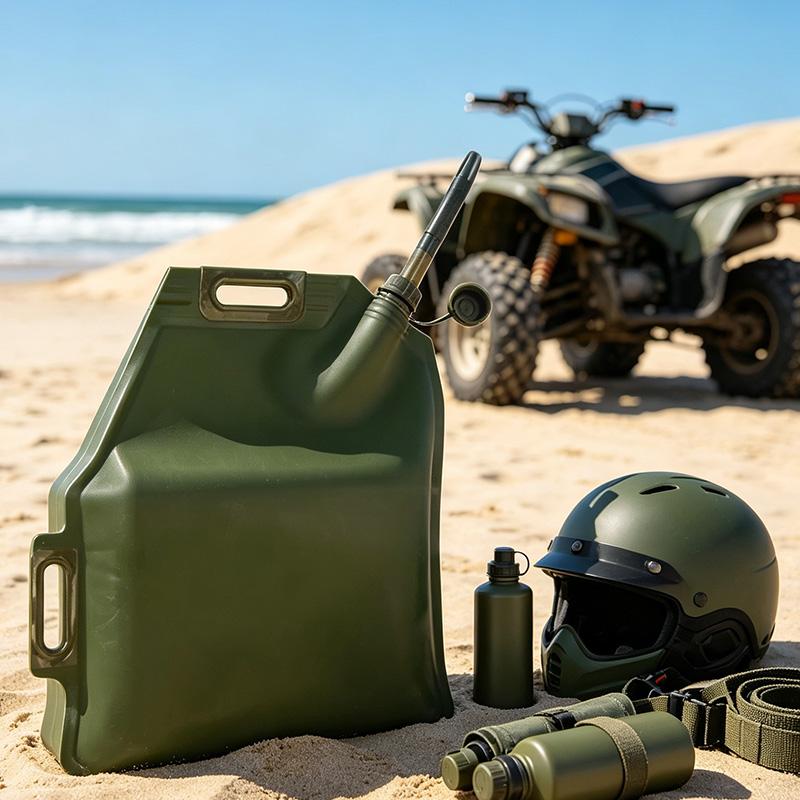 Venkovní měkký olejový vak 5L benzínový vak Naftový vak 10L 20L 30L Olejová hadice Skládací Vhodné pro terénní motocykl ATV Auto