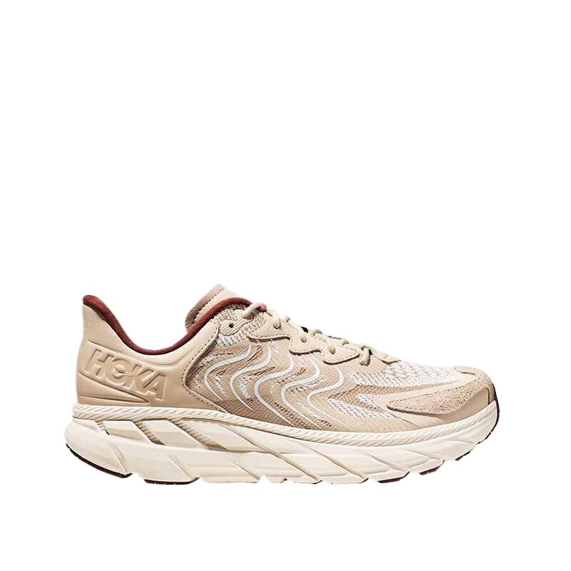 HOKA ONE ONE Comfortable Versatile Durable Low-Top Casual Shoes Unisex sneaker Sand 1141550