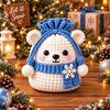Christmas Crochet Character Gift Pouch Christmas Crochet Gift Bag