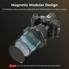 SmallRig Filter Kit with Adjustable Clamp from 67mm-82mm, W CPL,VND,Black Diffusion 1/4 Filters for DSLR Mirrorless Cameras 4412