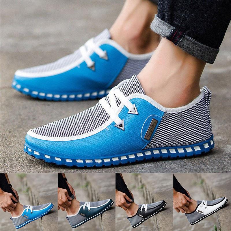 Stylish Men's Casual Canvas Shoes With Breathable Design And Versatile Fit