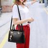 2023 Korean Style Fashion Handbag Bell Shoulder Bag Pu Material Large Size