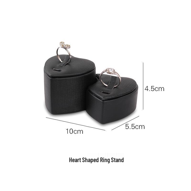 Black Jewelry Display Stand for Pendants, Necklaces, Bracelets, and Jade.