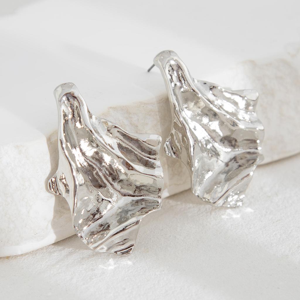 SHIXIN 5 Styles Fashion Design Irregular Geometric Piercing Earrings for Women Elegant Gold Color Stud Earrings 2026 New Jewelry