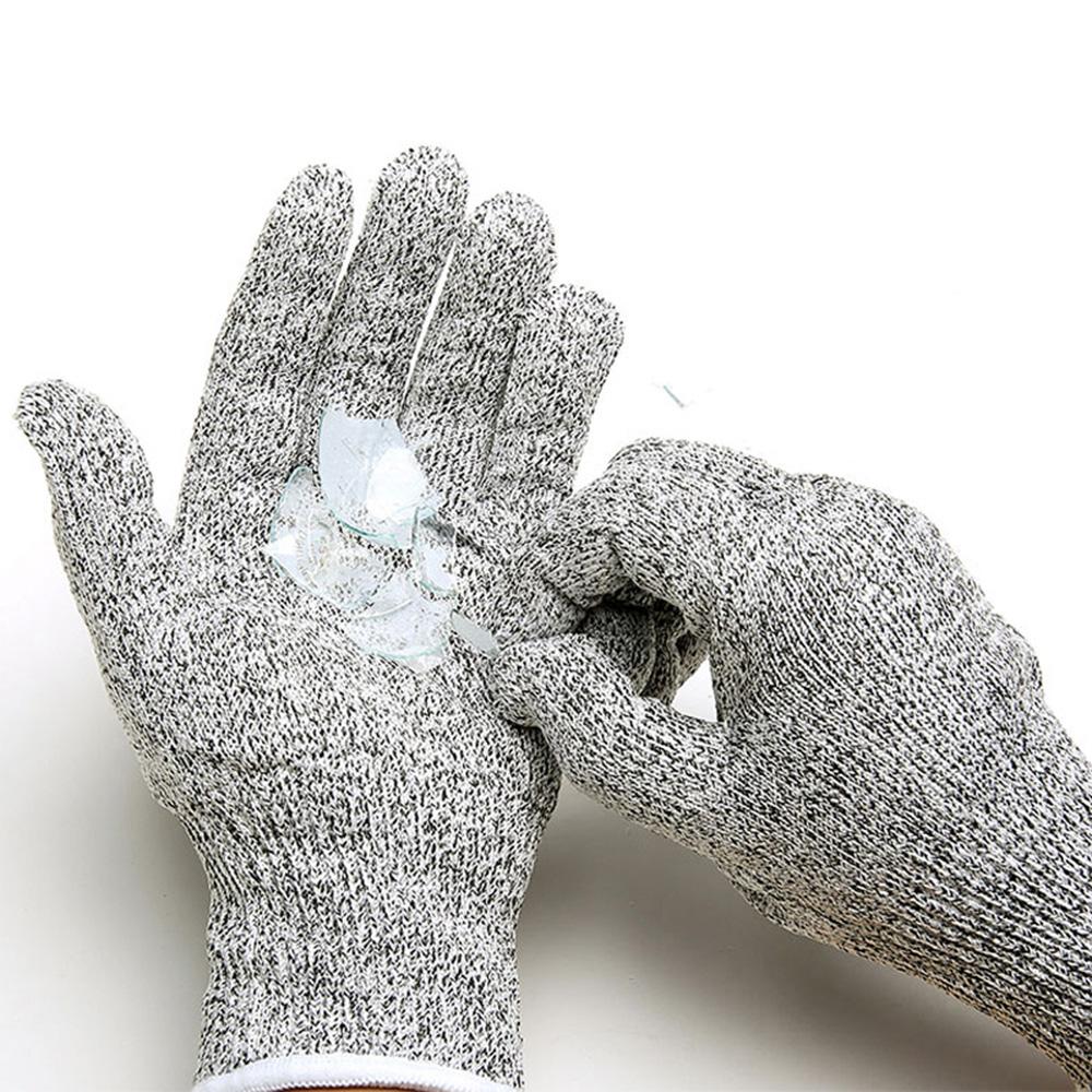 Schnittfeste Handschuhe 5. Schutzstufe Schnittfest Stichfest Edelstahl Draht Metallgewebe Küche Metzger Schnittfest Sicherheitshandschuhe S 20cm