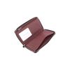 Coach Dempsey 18 Round Logo Stripe Jacquard Pebble Leather Wallet Women Wallet Black C9073-SVRT6