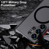 Shockproof Armor Matte Case For Samsung S26 Ultra S25 Plus S23 S22 S21 S20 S24 FE Note 20 Ultra For Magsafe Magnetic Phone Case