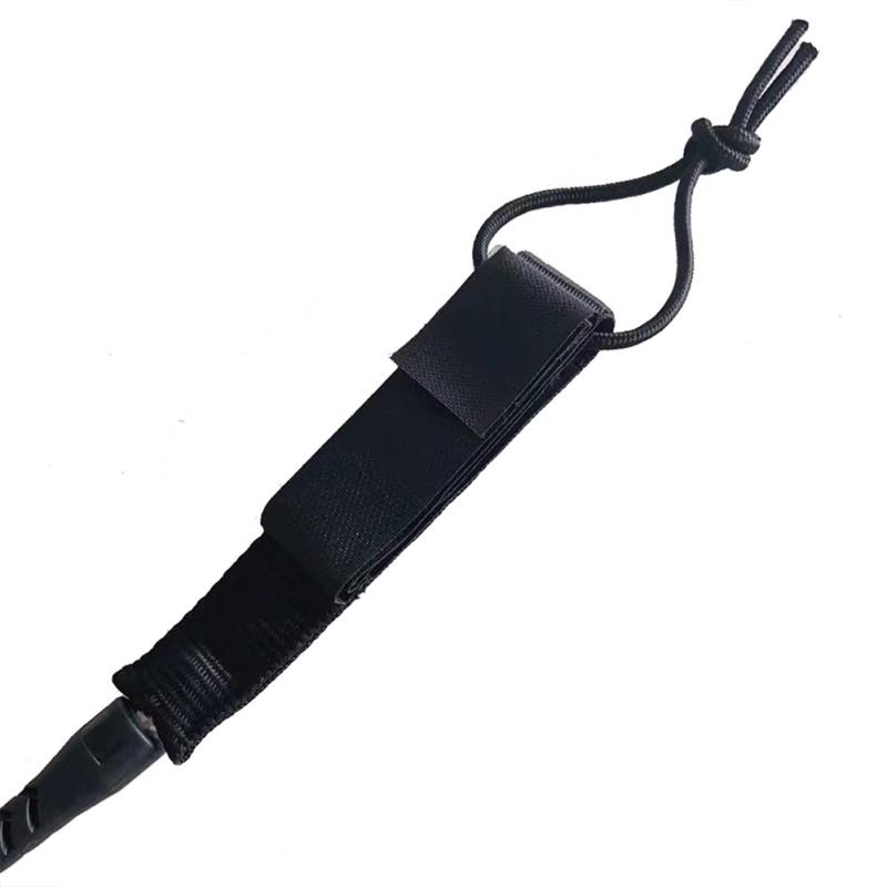 Elastické surfovací vodítko Nastavitelné Vysoce pevné antikorozní 360stupňové otočné nožní lano