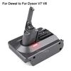 Battery Converter Adapter For Makita/Dewal/Milwaukee/Bosch/Ryobi 18V Li-ion Battery To For Dyson V6 V7 V8 Animal Vacuum Cleaner