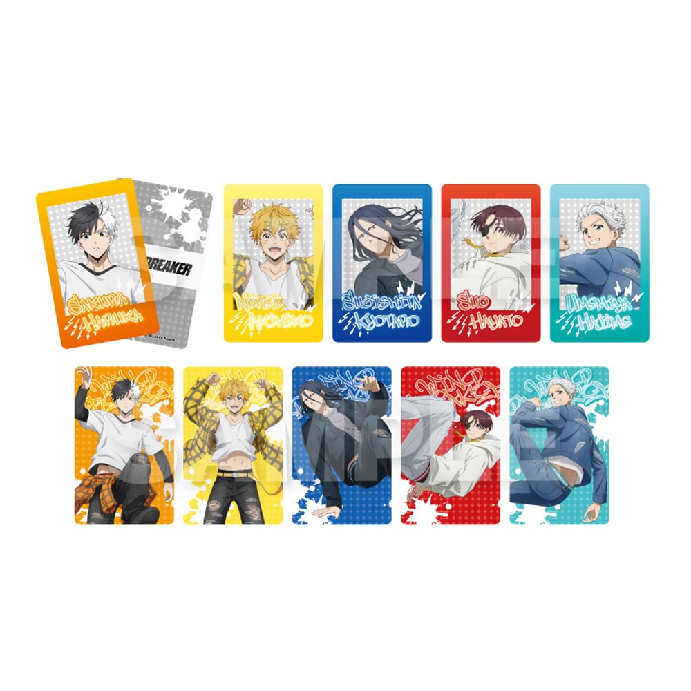 

WIND BREAKER Trading Hologram Cards Acrobat Box ver. 10-Pack