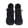 Timberland X Cow Leather Ankle Length Combat Boots Men's Black 1AD75B