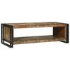 Coffee Table 120 X 50 X 38 Cm Solid Upcycled Wood