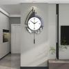 Modern Minimalist Wall Clock for Living Room, Restaurant, or Home Decor