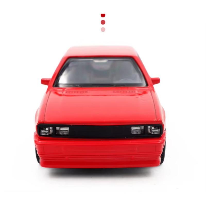 1/36 Scale Quattro 1980 Alloy Car Models Toy Diecasts Vehicles Model Doors Opened Pull Back Sport Car for  Kids Gift
