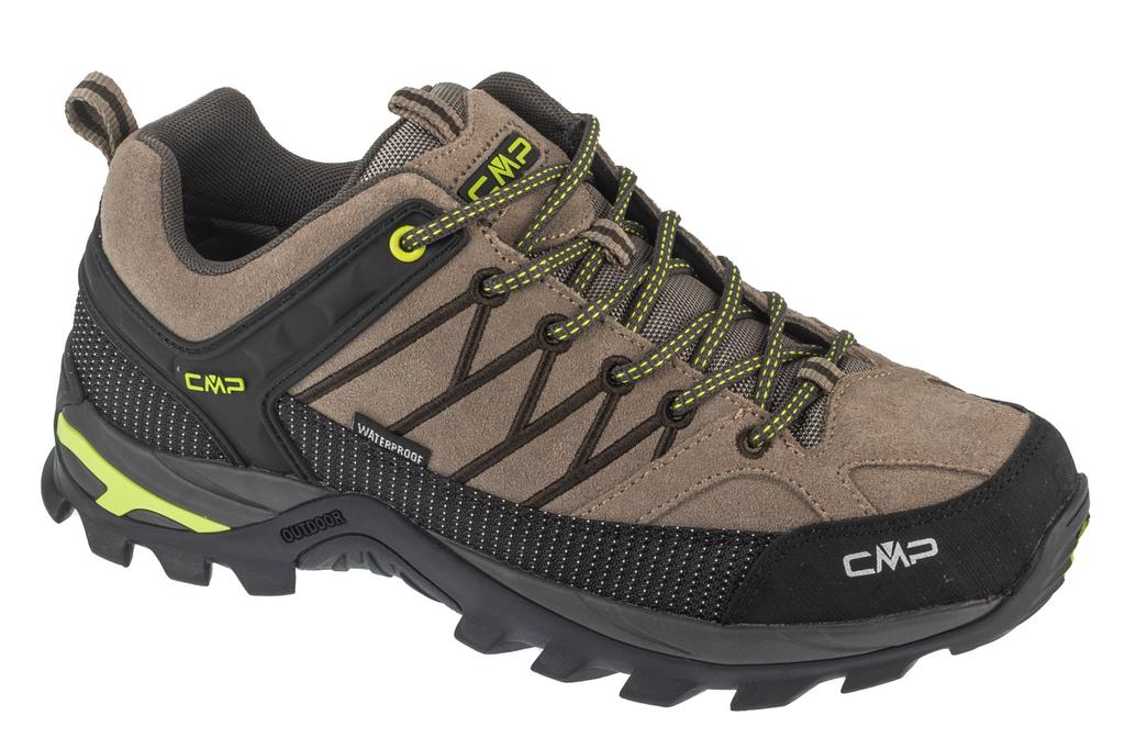CMP Rigel Low WP, Mens brown Trekking shoes