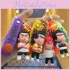 Trendy Slam Dunk Characters Rubber Keychain Car Accessories Cute Cartoon Style