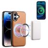 Denior iPhone 17 Pro Max Magnetic Card Holder & Stand Case, Compatible with 16 Pro.