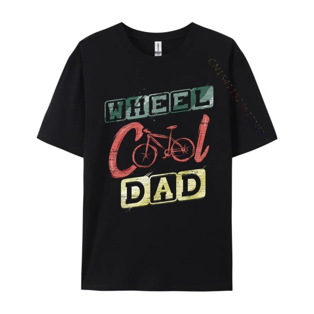 Cycling Dad For Papa Cyclist Bike Tour Cycle Lover Bicycle Brand T Shirt New Year 2025