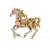 New Alloy Brooch High-end Niche Women's Peony High-end Pin Coat Suit High-end Versatile Brooch