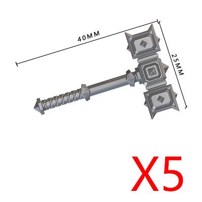 MOC Building Block Medieval Solider Knight Figures Toy Weapons Accessories Sword Axe Bow Sword Ten Spear Crossbow Mini Bricks
