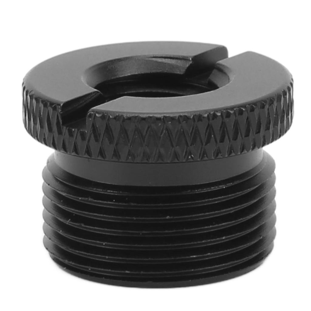 Screws Thread Adapter for Micphone Stand 3 8 Inch Female To 5 8 Inch Male Screw AdapterBlack F19A