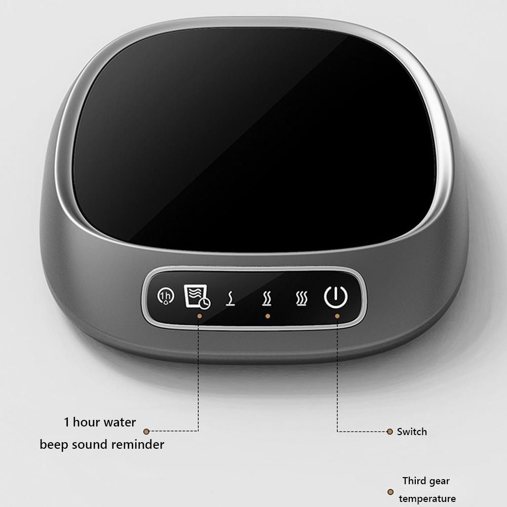 Coffee Mug Warmer Smart Cup Warmer 3 Temperature Setting Electric Coffee Warmer with Auto Shut Off and Timer for Milk Tea Coffee