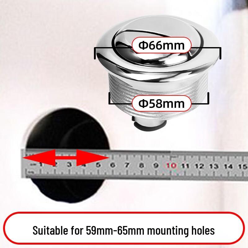 Dezhong 606 Toilet Flush Button