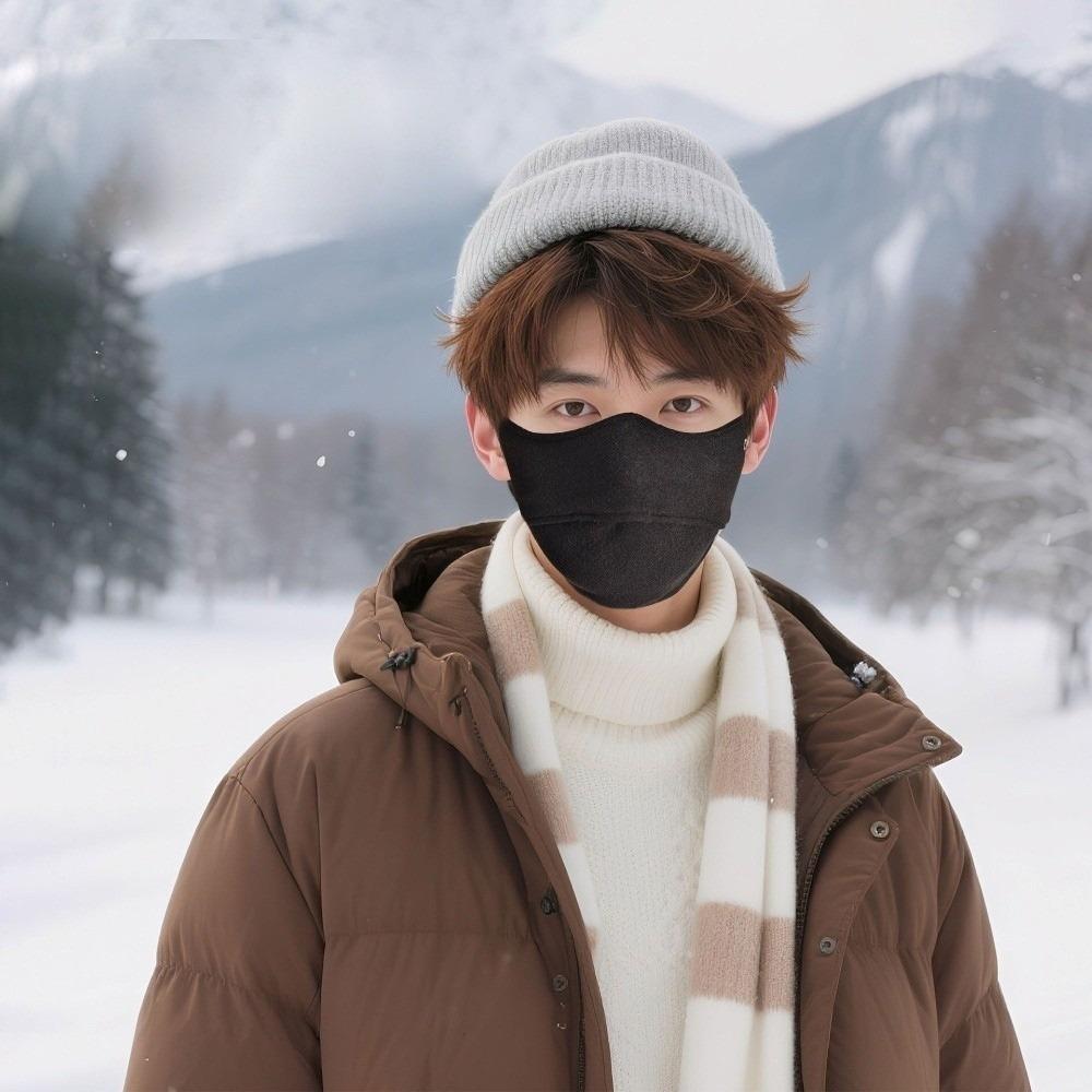 Washable Face Mask Breathable Face Cover New Warm Mask  Autumn and Winter