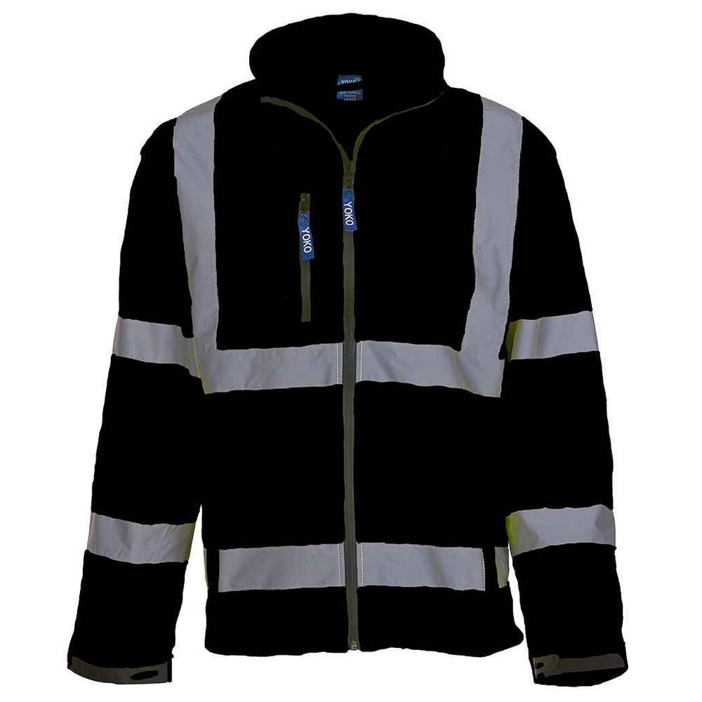 Yoko Unisex Voksen Hi-Vis Soft Shell-jakke