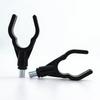 The Head of The Fish Fishing Stand Threaded Silicone Battery Stand  Elastic Anti-slip and Windproof Sea Rod Stand Fishing Gadget