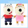 Adorable 25cm Wolfoo Lucy Plush Toy Soft And Cuddly Stuffed Cartoon Doll