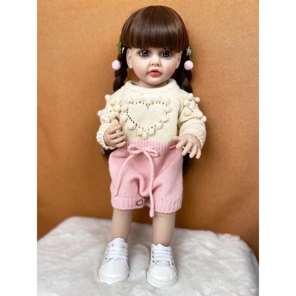 55 см мягкие силиконовые куклы для тела — фото 5