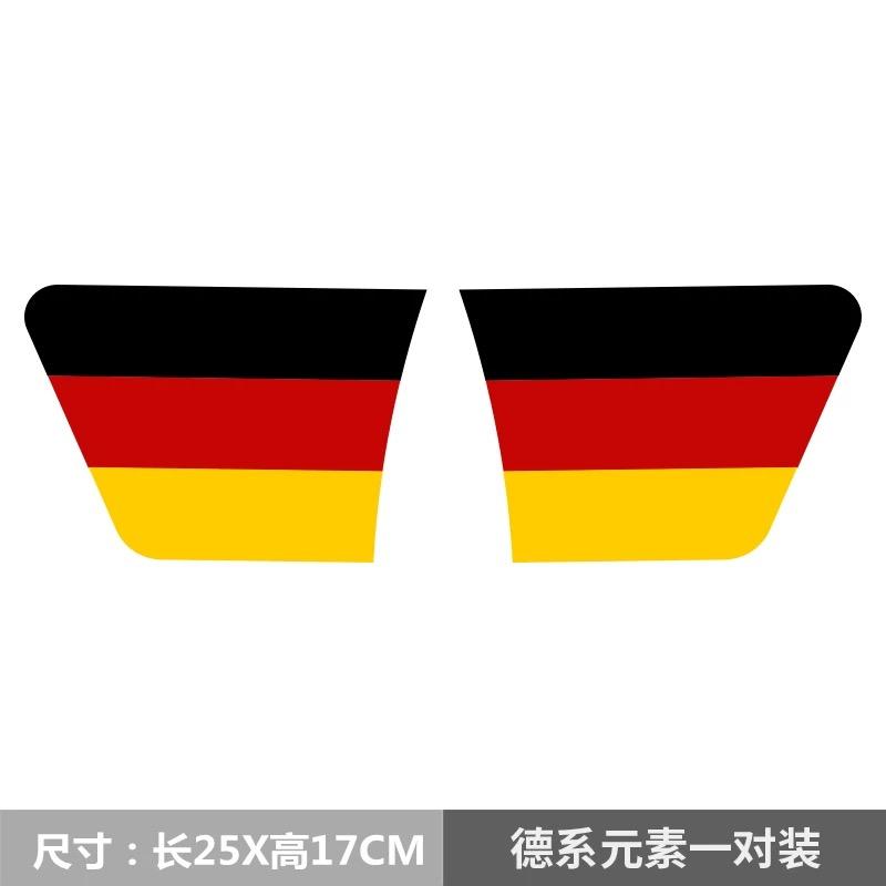 Car Front Rear Bumper Sticker for BMW E36 E39 E46 E60 E61 E64 E70 E71 E85 E87 E90 E83 F10 F20 F21 F30 E80 M3 M5 Auto Accessories UA7