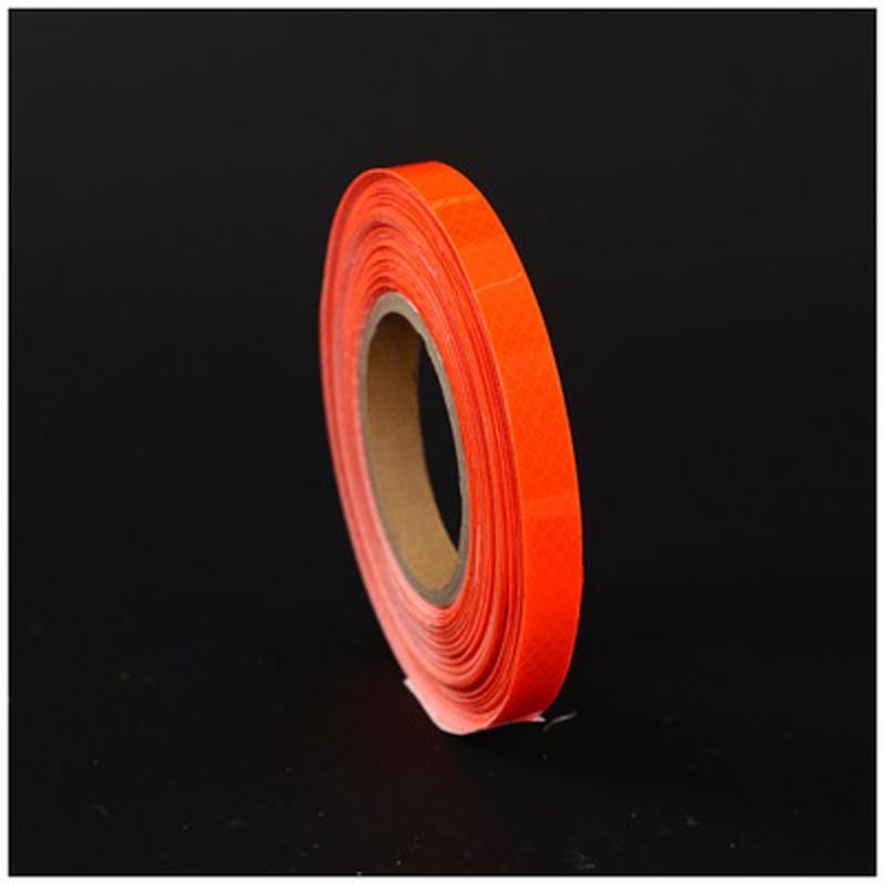 

1 м Декоративная светоотражающая наклейка для электромобиля Велосипед Мотоцикл Креативная контурная противоударная лента флуоресцентный оранжевый