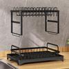 Cross-border Kitchen Storage Rack: Bowl, Dish, and Utensil Drainer with Cup, Knife, and Cutting Board Holder