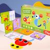 Baby Vroege Educatie Puzzel Muziek Montessori Dierenvorm Cognitieve Puzzel Puzzel Houten Educatief Speelgoed
