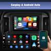 Android 13 Car Radio Stereo for Chevy Silverado GMC Sierra 2014-2018 with Backup Camera CarPlay Android Auto