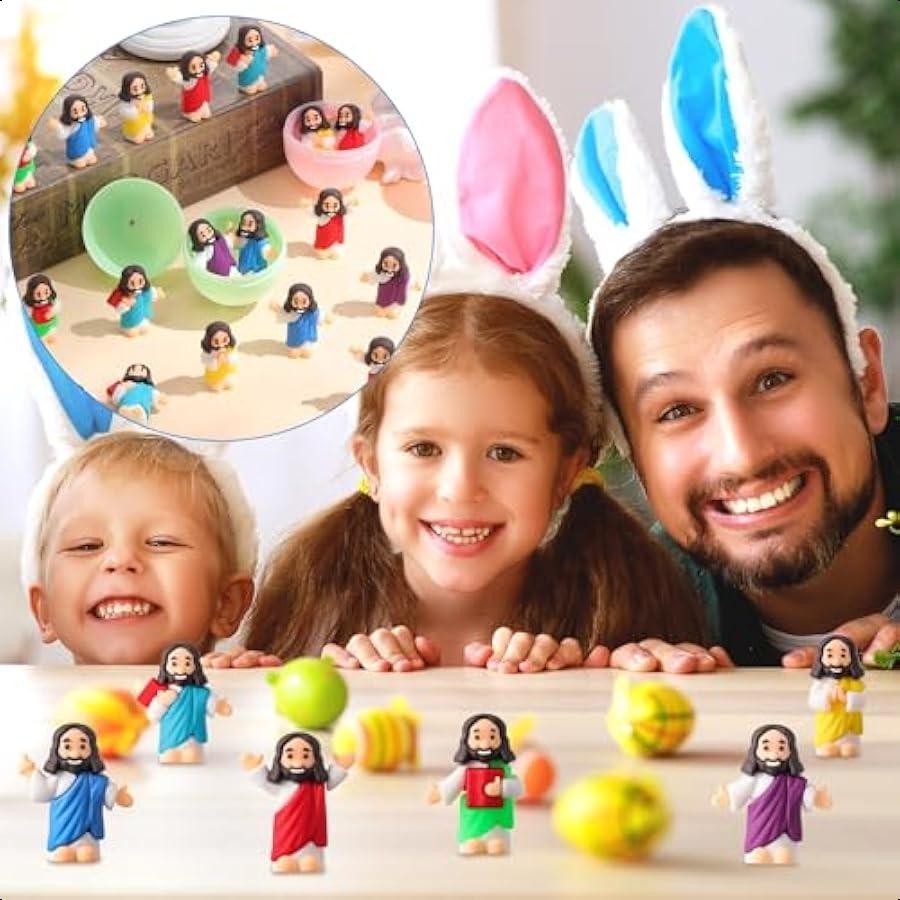 

Мини-фигурки Маленького Иисуса, чтобы прятать, Маленькие резиновые игрушки Иисуса, 6 стилей, Фигурки Маленького Иисуса для игры в прятки для религиозных United States