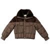 Big fur collar short down cotton clothes women's winter new unique and beautiful winter clothes thickened bread clothes thick coat