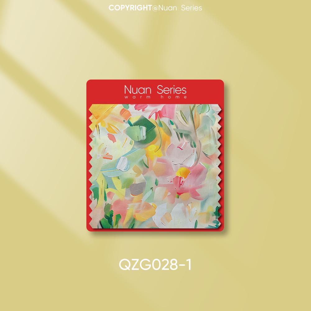 1PC Nuan Series European Pastoral Style Printed Colorful Curtains Full Blackout Curtains for Bedroom Living Room Balcony Window for Home Decor