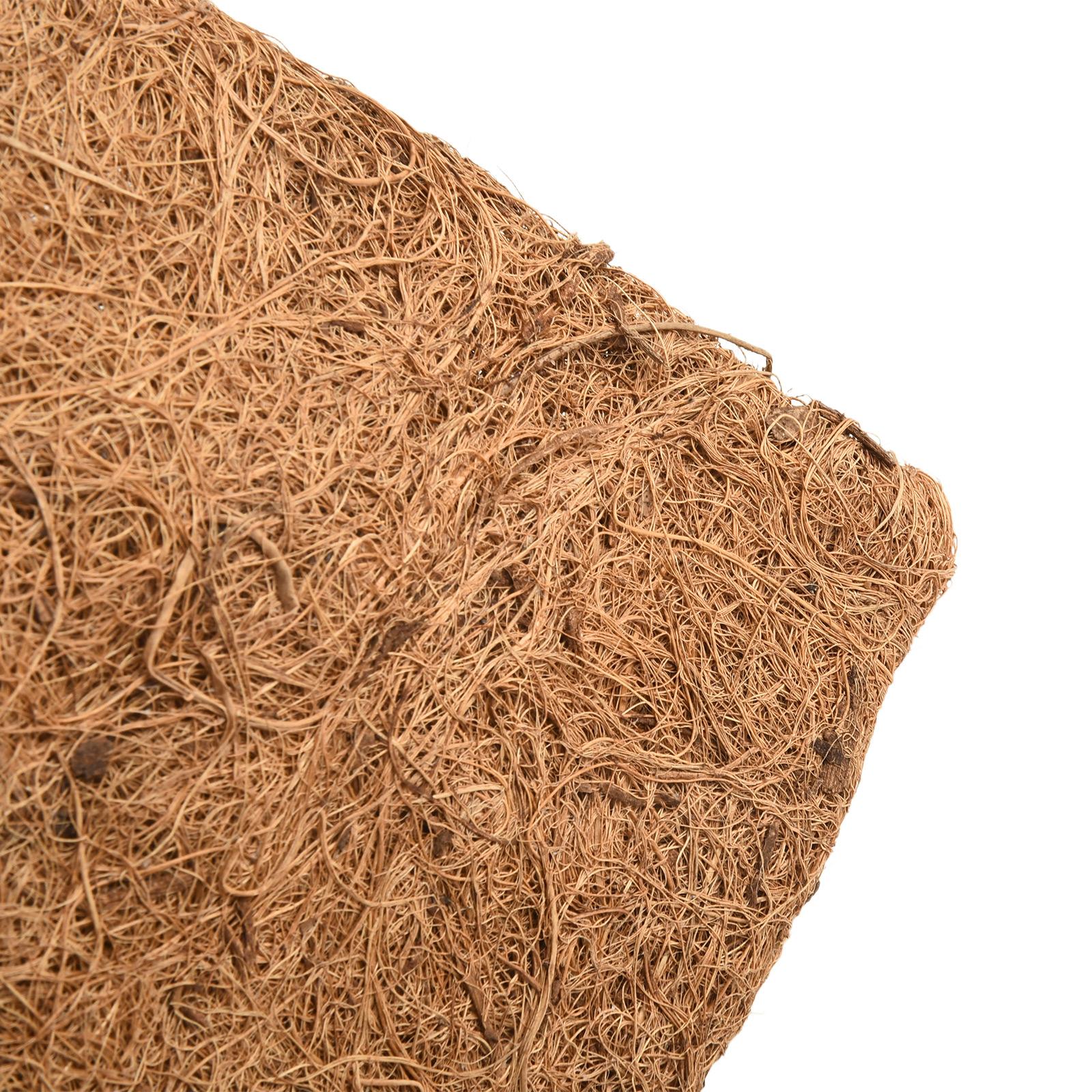 

Flower Basket Coconut Palm Mat Flowerpot Natural Coconut Fiber Replacement for Hanging Flower Planters 1 Piece 16 inches