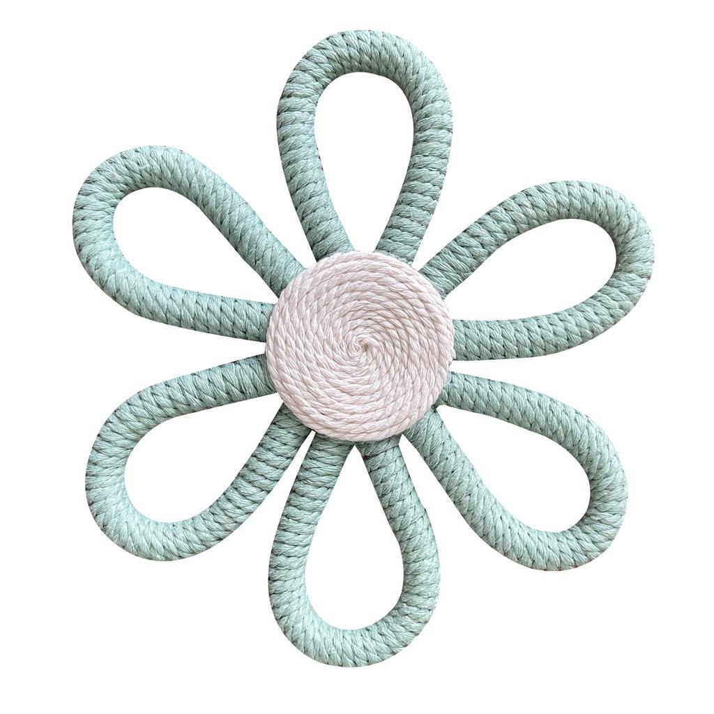 Macaron Color Children's Room Decoration Chrysanthemum Weaving Lace Wall Hanging Home Baby Girl Children's Wall Decoration